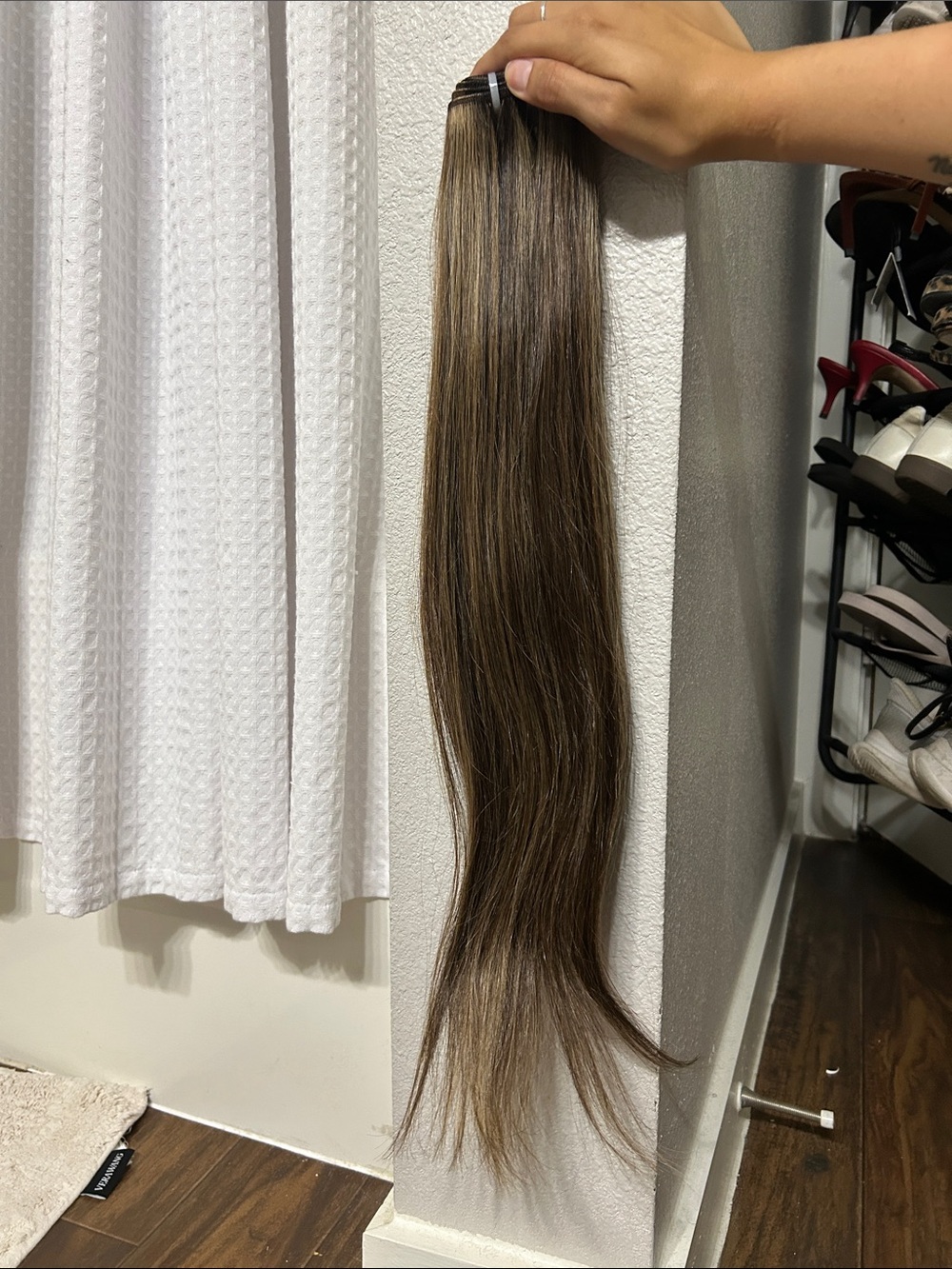 Human hair bundle 22 inch